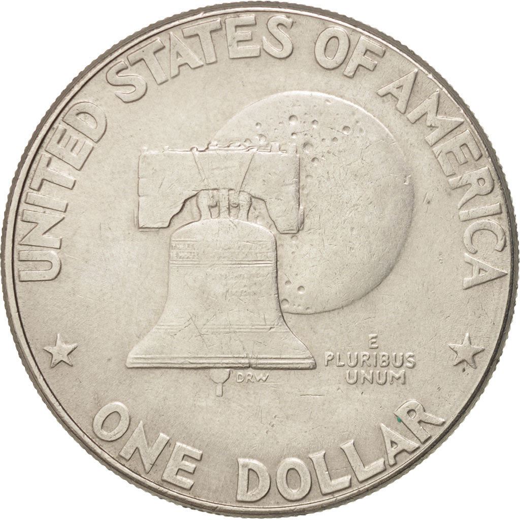 United States | 1 Dollar Coin | Liberty Bell | Copper-nickel clad copper | KM:206 | 1976
