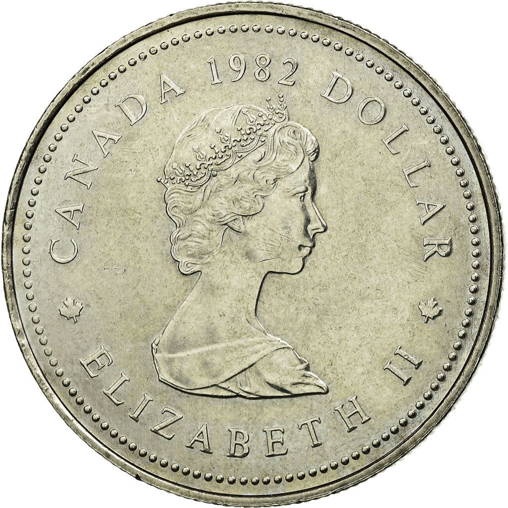 Canada | 1 Dollar Coin | Constitution Acts | Nickel | KM:134 | 1982