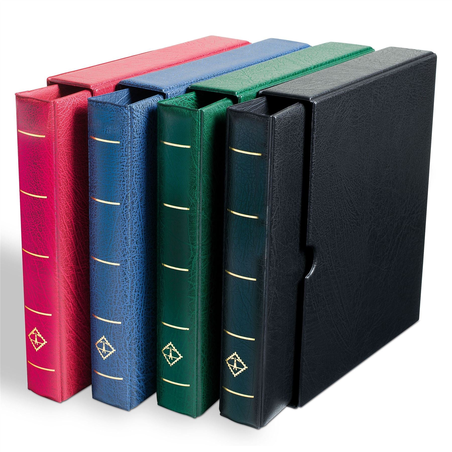 OPTIMA FLAT Ring Binder | Coin and Banknote Album | Slipcase Optional | Up to 50 Sheet Capacity | 5 Color Options