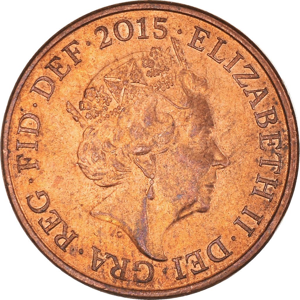 United Kingdom | 1 Penny Coin | Elizabeth II | Km:1339 | 2015 - 2022