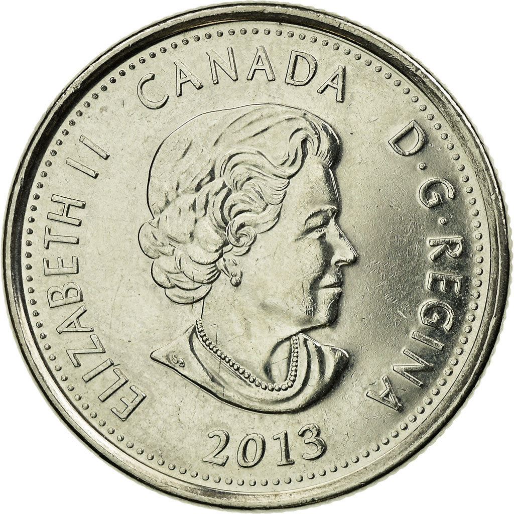 Canada | 25 cent mønt | Charles de Salaberry | Nikkellagt stål | UC:218 | 2013