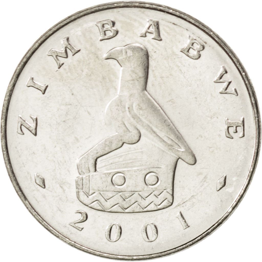 Zimbabwe | 10 Cents Coin | Baobab | Km:3A | 2001 - 2003