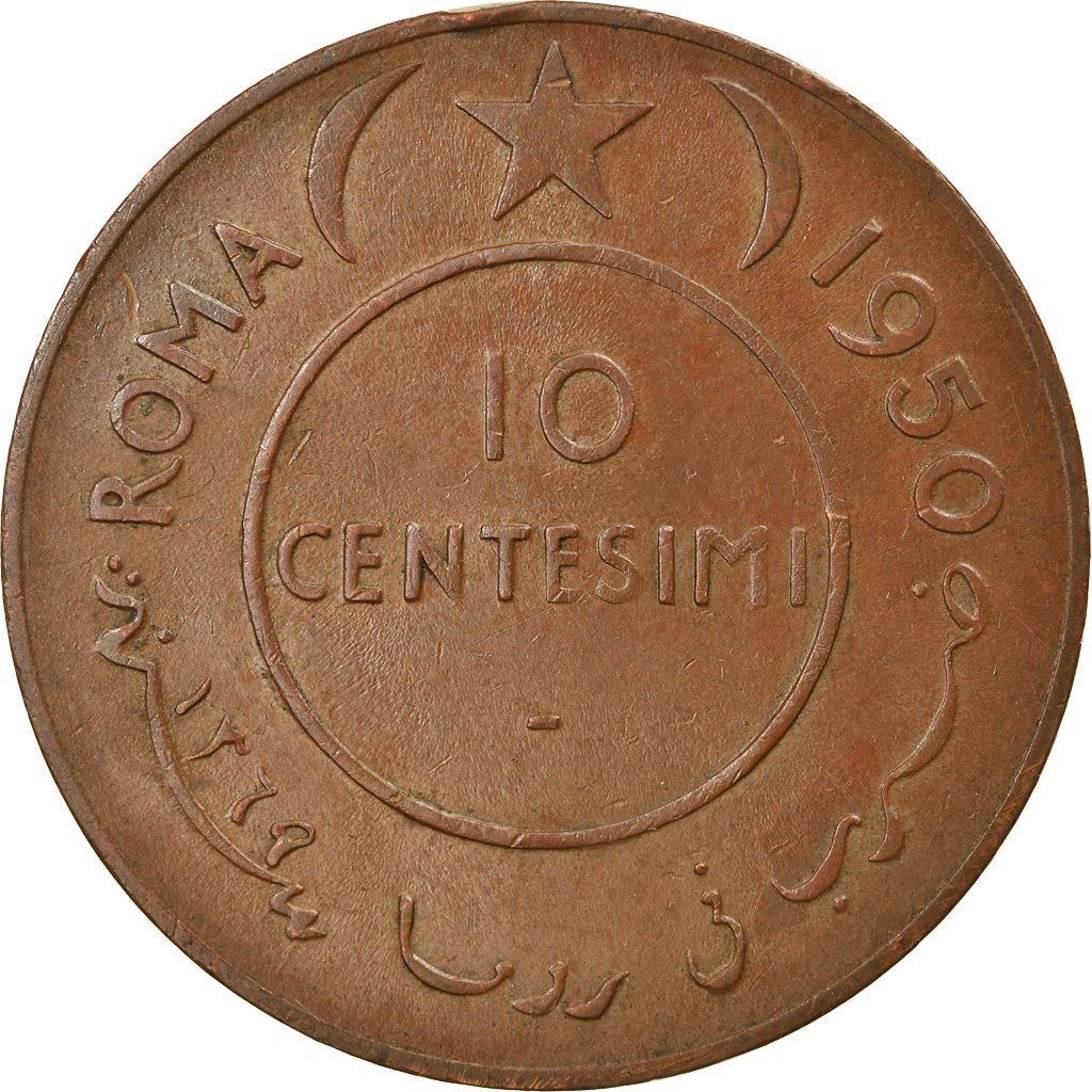 Somalia | 10 Centesimi Coin | Elephant | Km:3 | 1950