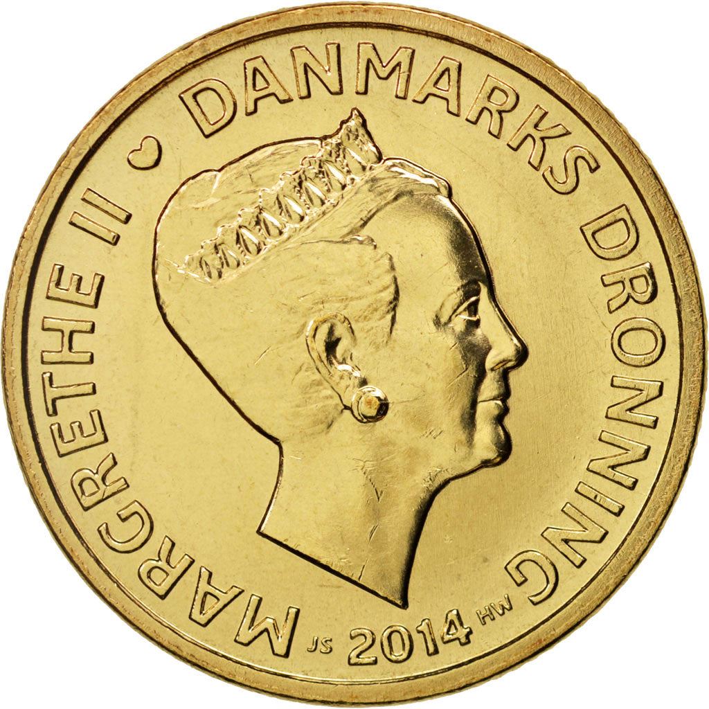 Denmark | 20 Kroner Coin | Margrethe II | KM:955 | 2013 - 2022