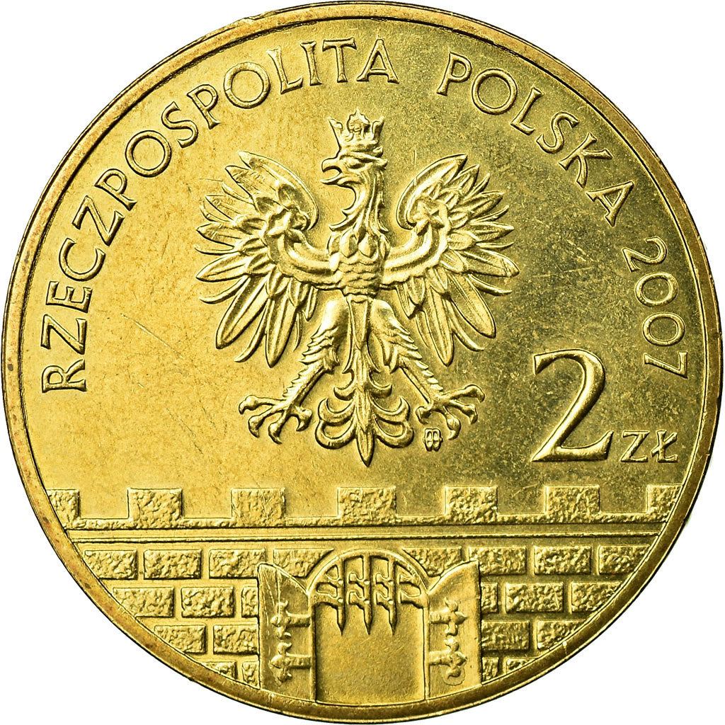 Poland | 2 Zlotys Coin | Kwidzyn | Y:577 | 2007