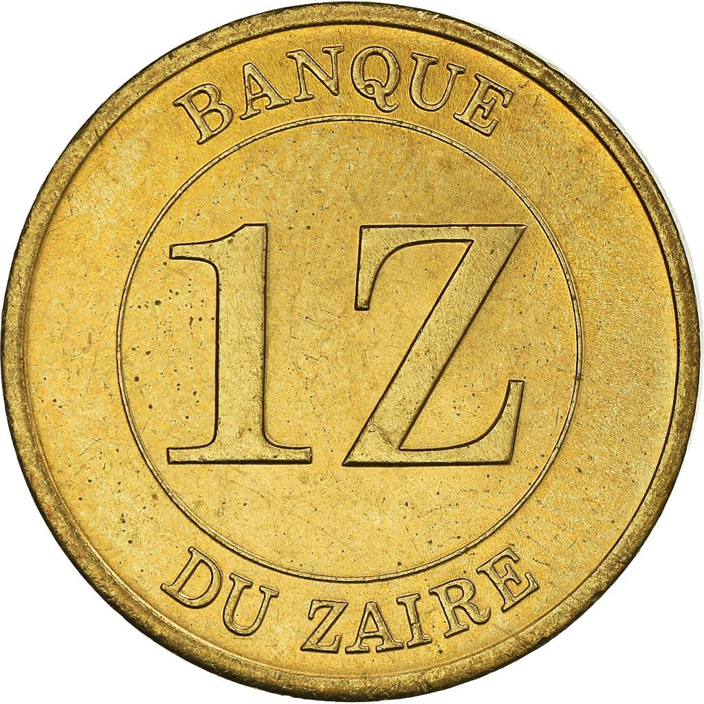 Zaire | 1 Zaire Coin | Mobutu Sese Seko | Km:13 | 1987