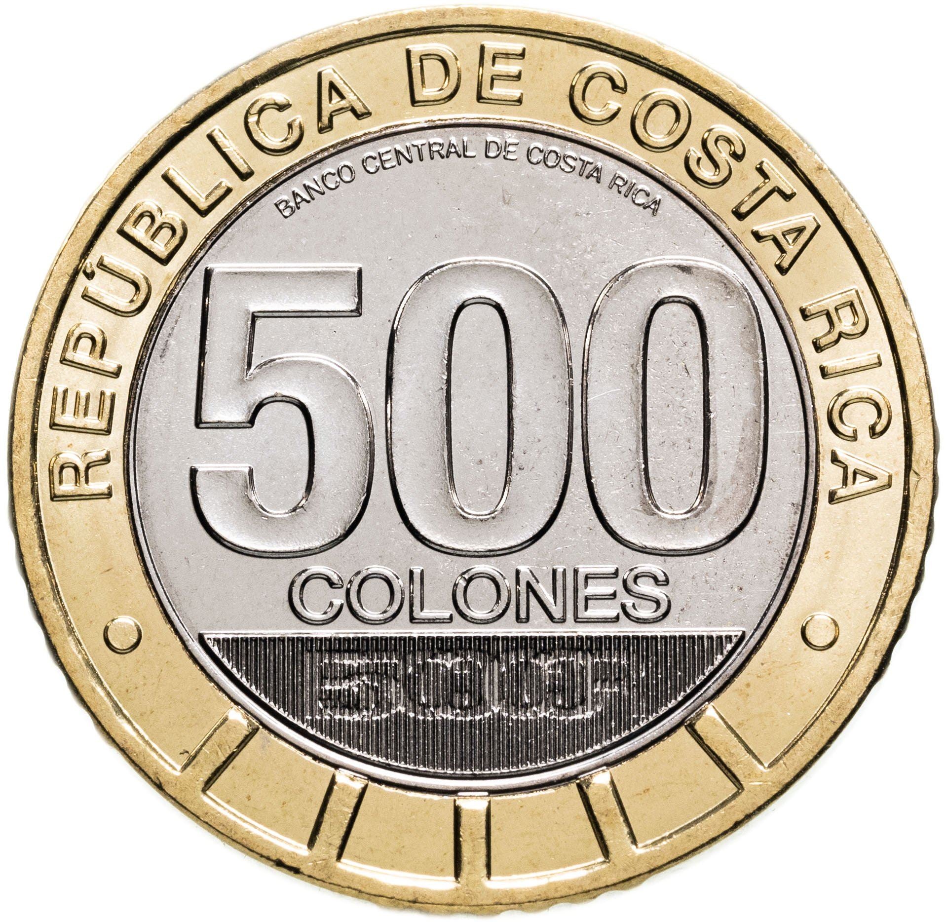 Costa Rica | 500 Colones Münze | José Figueres Ferrer | KM:243 | 2023