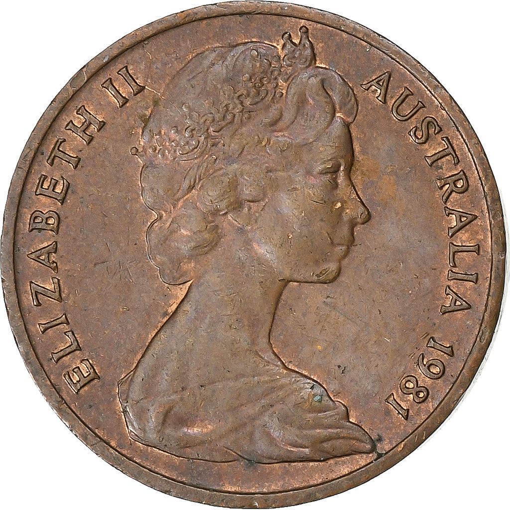 Australia | 1 Cent Coin | Feather-tailed Glider | Km:62 | 1966 - 1984