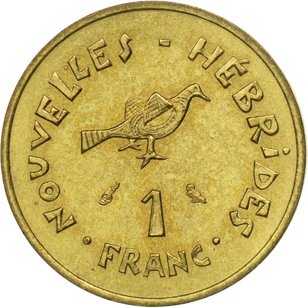 New Hebrides | 1 Franc Coin | Marianne | Frigate Bird | Km:4.1 | 1970
