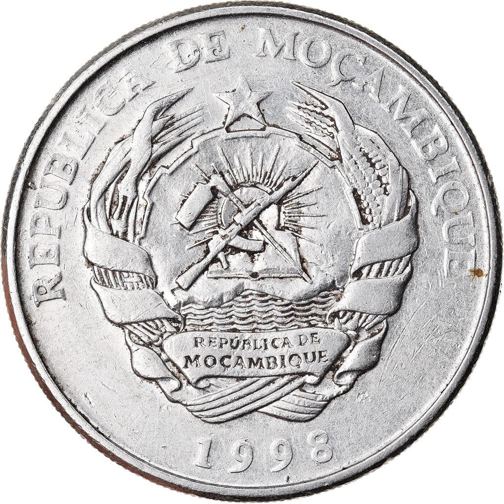 Mozambique 5000 Meticais Coin | Electric Lines | KM124 | 1998