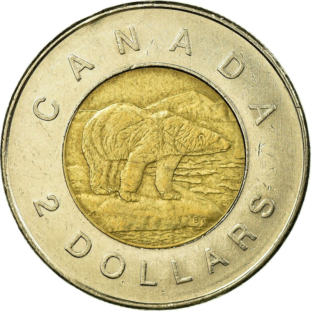 Canada | 2 Dollars Coin | Bimetallic | 4th portrait | KM:496 | 2003-2006