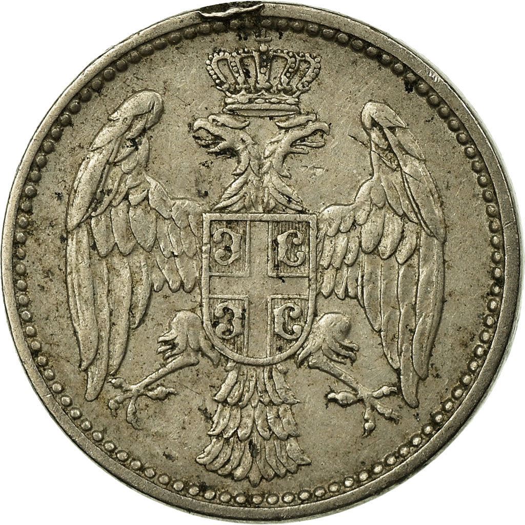 Serbia 5 Para Coin | Crowned Heraldic Eagle | KM18 | 1883 - 1917