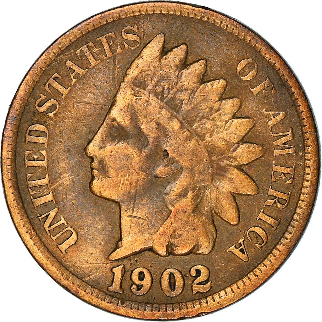 United States | 1 Cent Coin | Indian Head Cent | KM:90a | 1864 - 1909