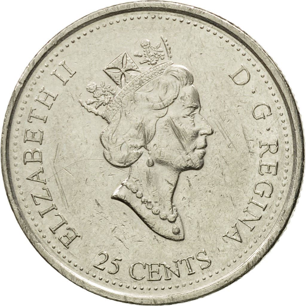 Canada | 25 Cents Coin | Celebration | Nickel | KM:383 | 2000