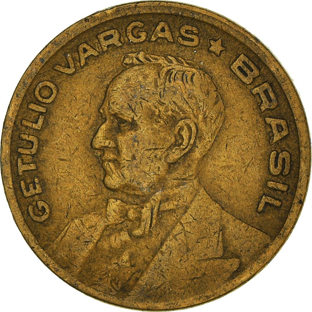 Brazil | 20 Centavos Coin | Getúlio Dornelles Vargas | Km:556A | 1943 - 1948