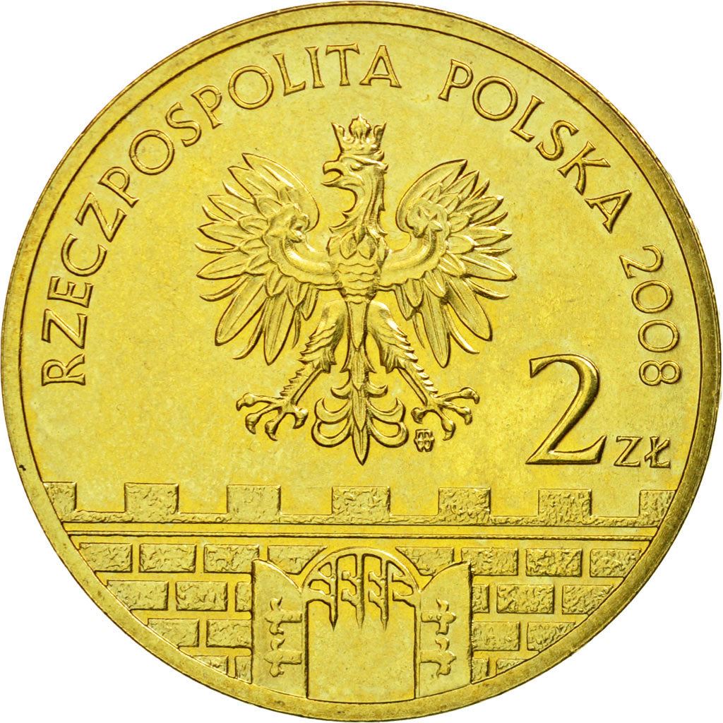 Poland | 2 Zlotys Coin | Piotrków Trybunalski | Y:628 | 2008