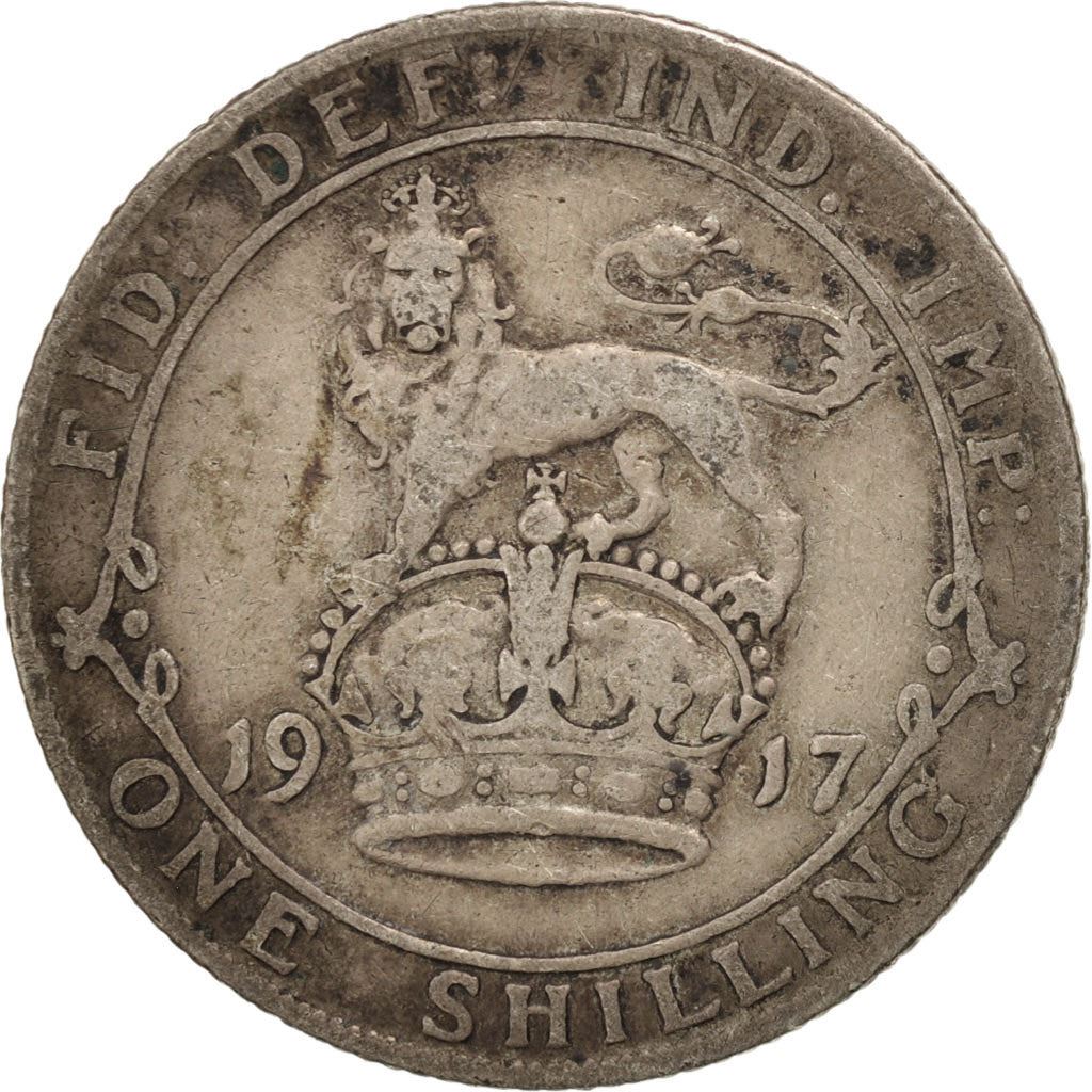 United Kingdom | 1 Shilling Coin | George V | Km:816 | 1911 - 1919