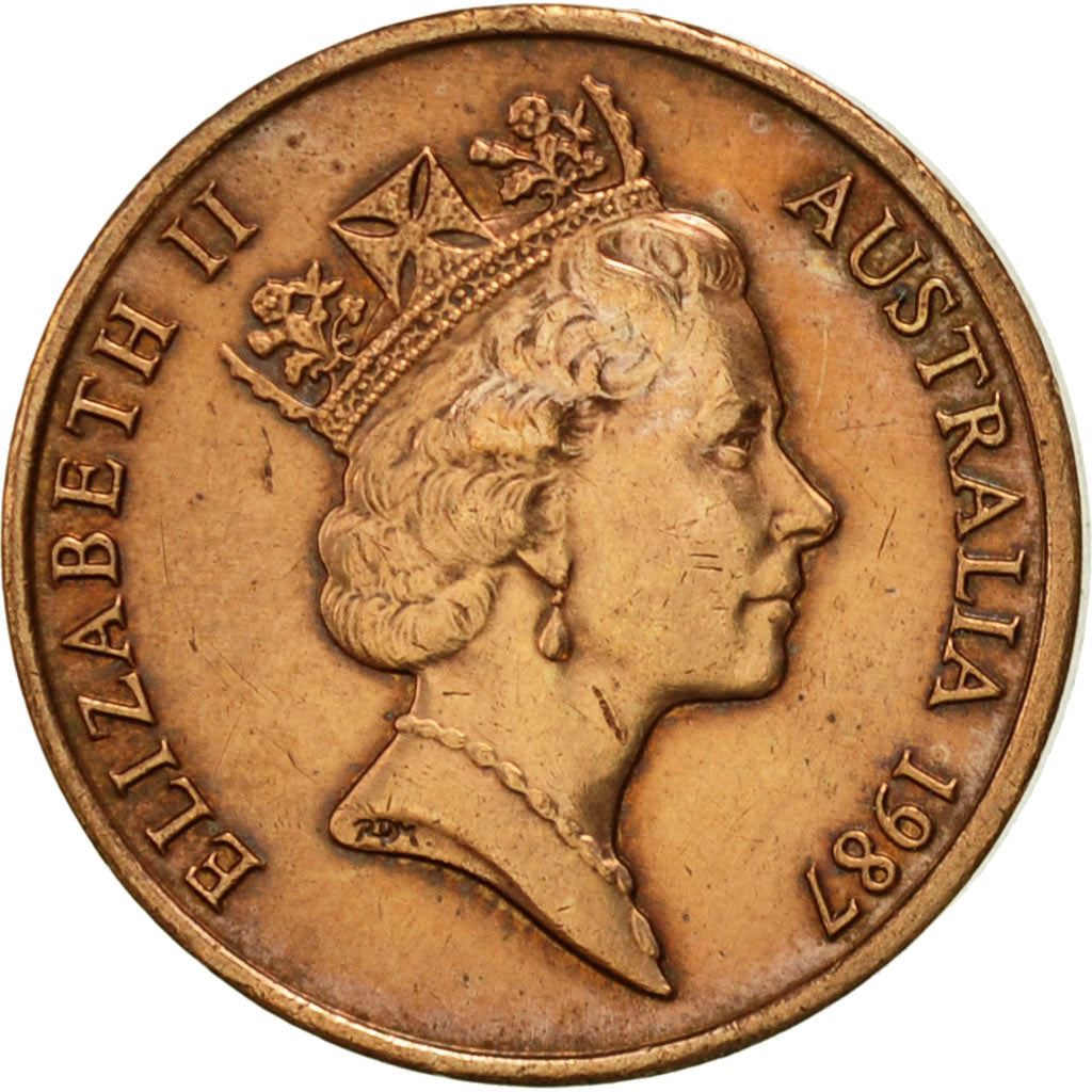 New Zealand | 1 Cent Coin | Elizabeth II | Silver Fern | Km:58 | 1986 - 1988