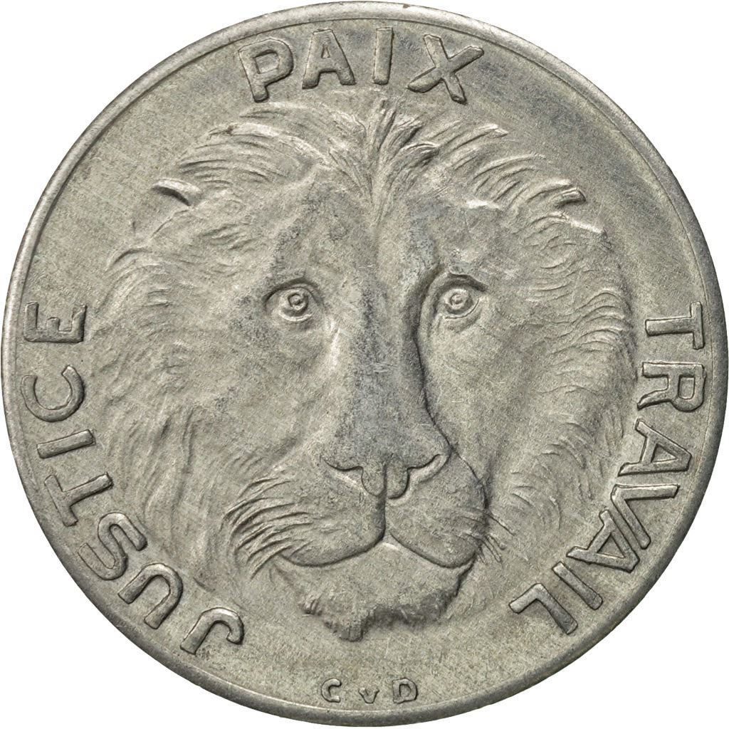 Congo-Leopoldville | 10 Francs Coin | Lion | Km:1 | 1965