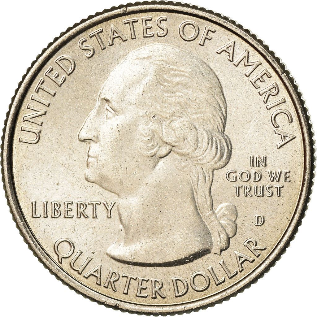 United States | 1/4 Dollar Coin | Arches National Park | Km:568 | 2014