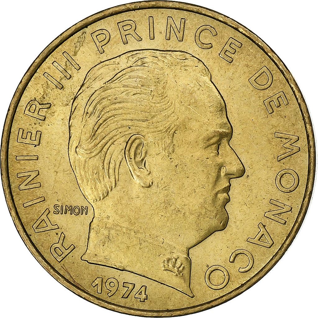 Monaco | 20 Centimes Coin | Rainier III | Km:143 | 1962 - 1995