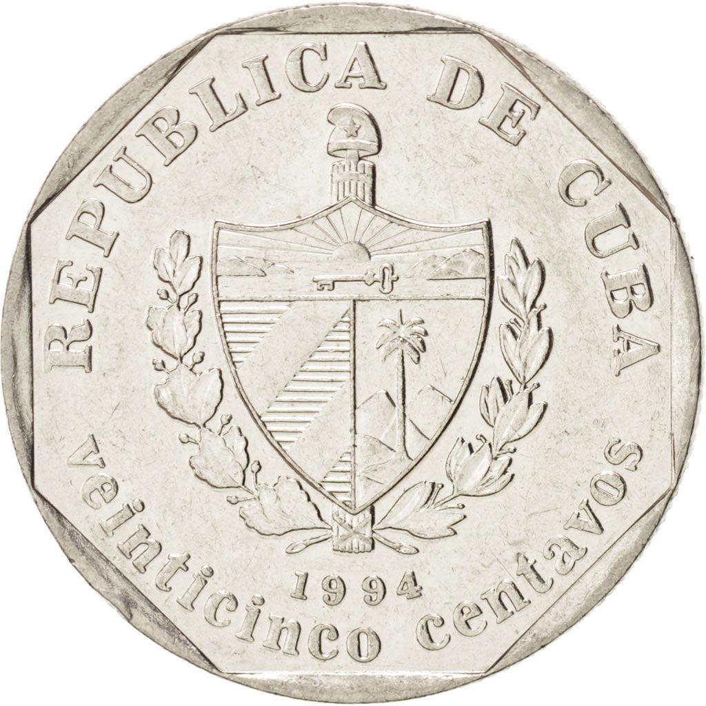 25 Centavos Coin | Church of San Francisco de Asis | Km:577 | 1994 - 2018