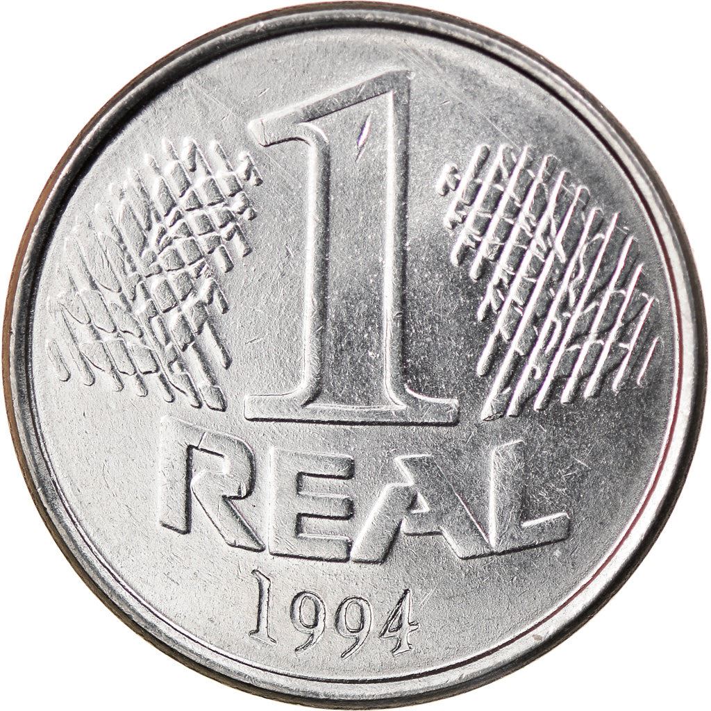 Brazil | 1 Real Coin | Effigy of the Republic | Km:636 | 1994