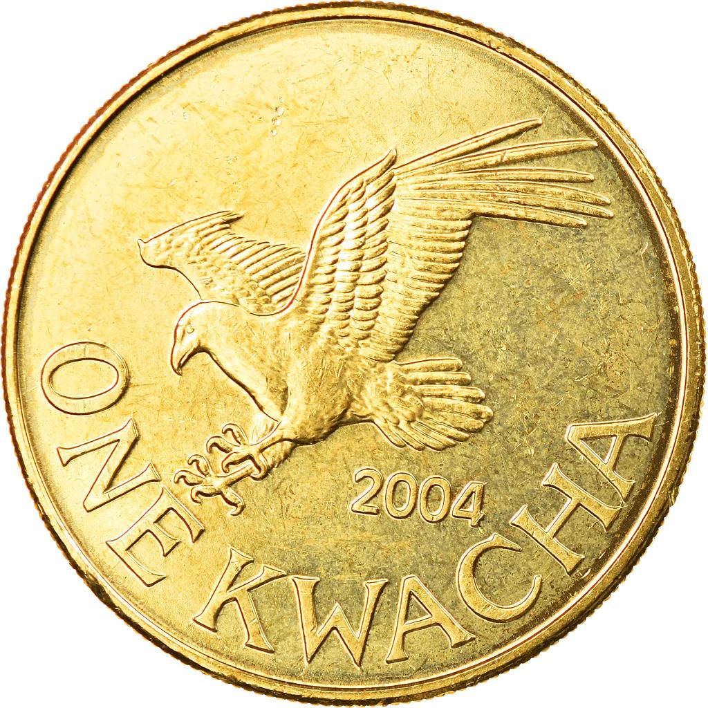 Malawi Coin Malawian 1 Kwacha | Fish Eagle | KM65 | 2004