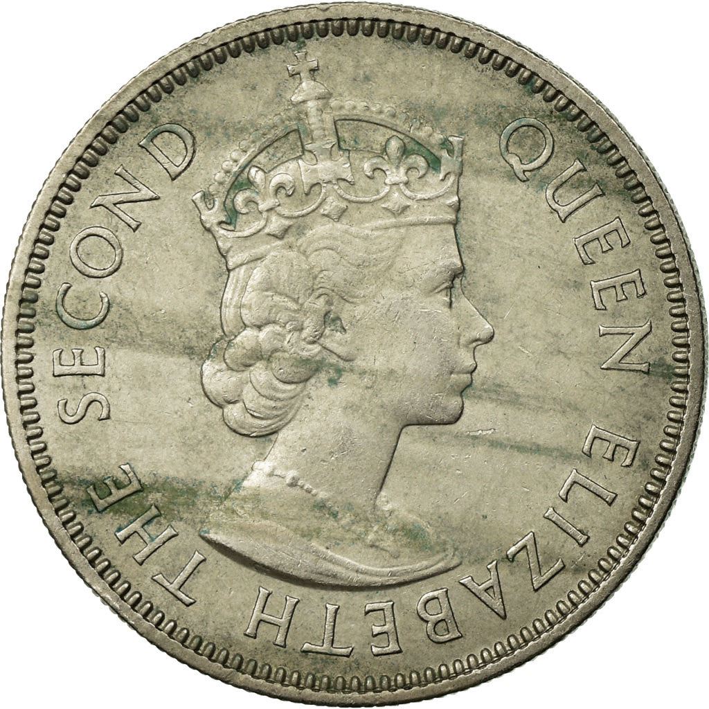 Malaya and British Borneo | 20 Cents Coin | Elizabeth II | Km:3 | 1954 - 1961