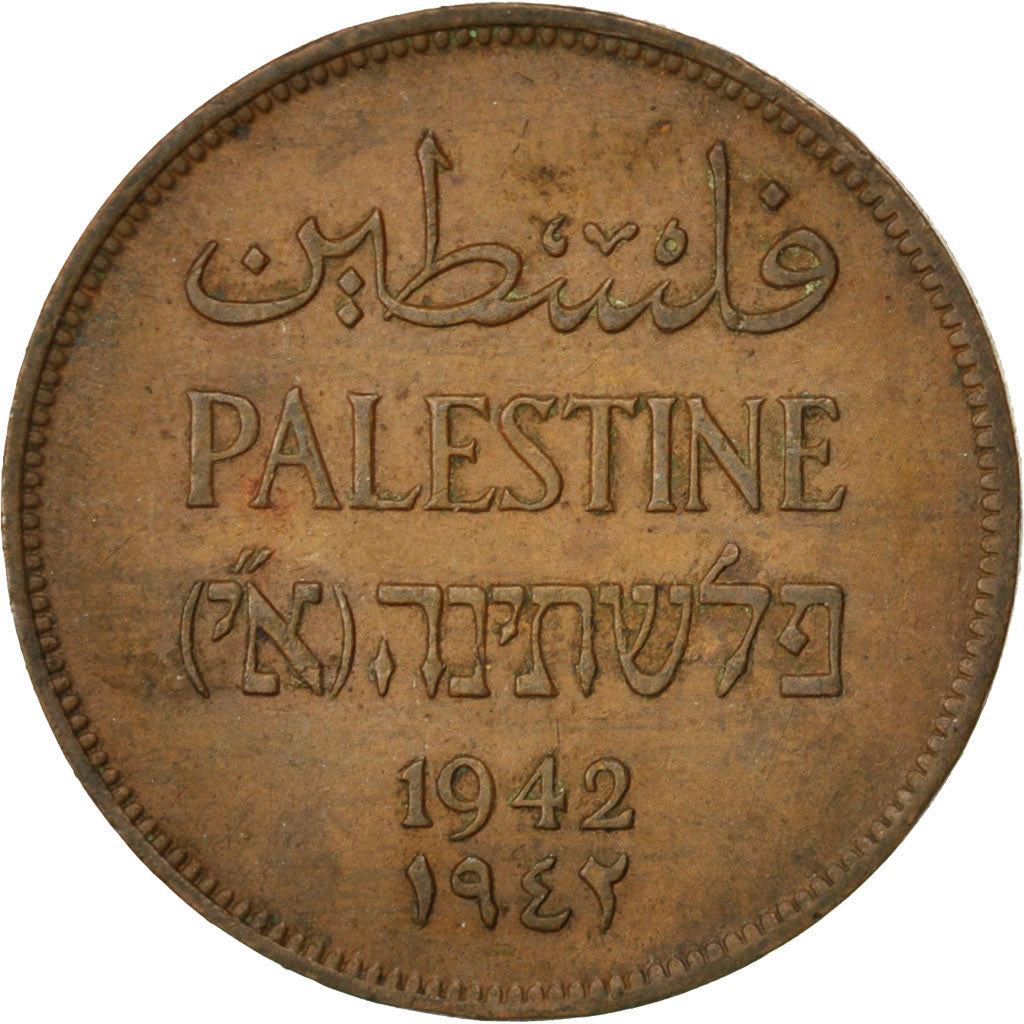 British Palestine | 2 Mils Coin | Olive Branch | Km:2 | 1927 - 1947
