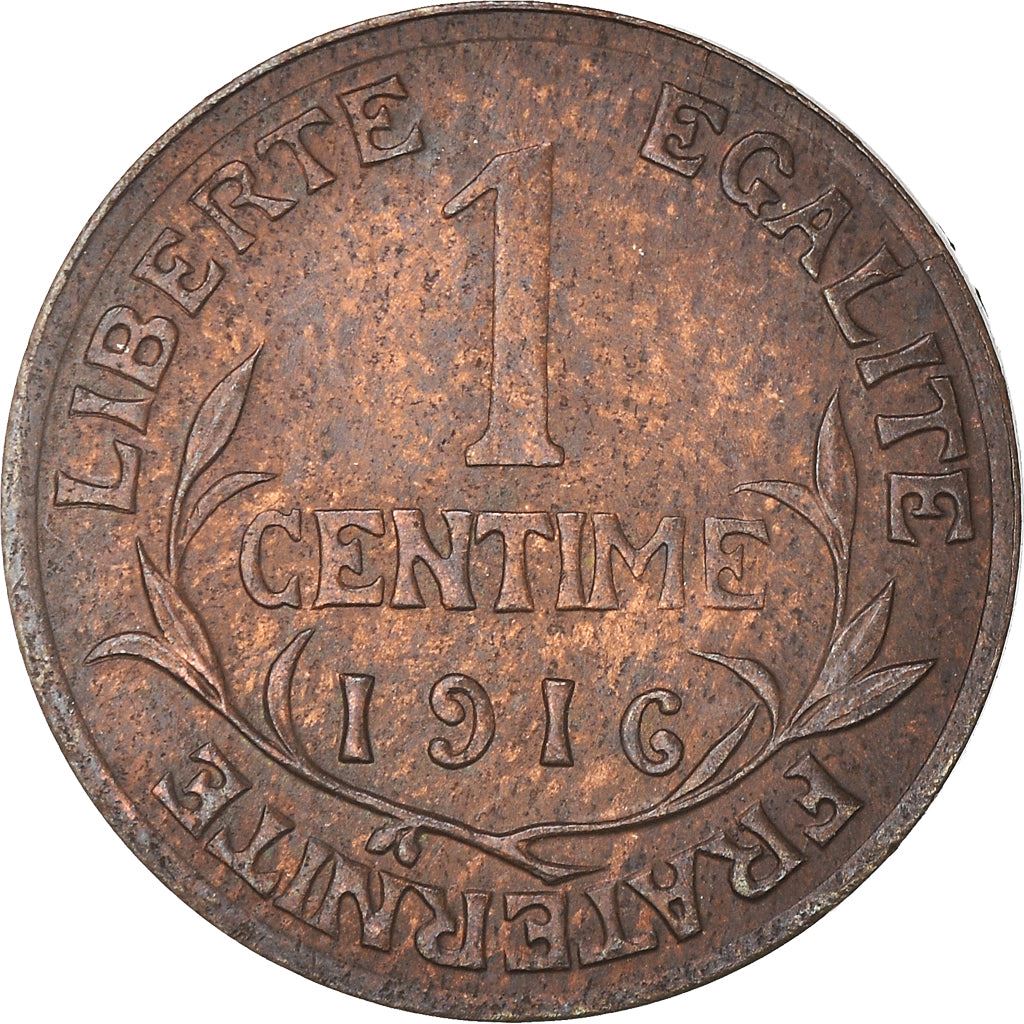 French 1 Centime Coin | Third Republic | KM840 | France | 1898 - 1920