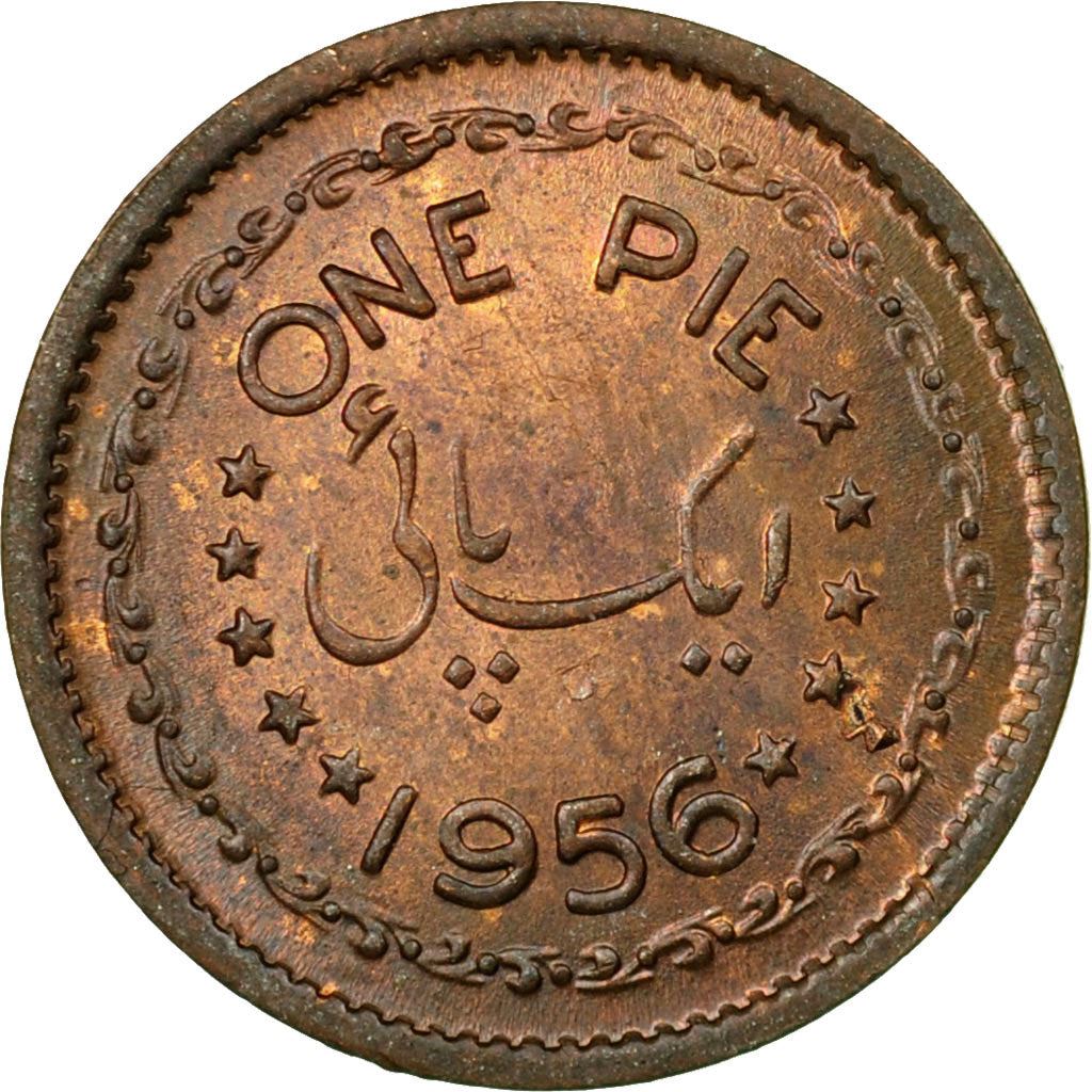 Pakistan 1 Pie Coin | KM11 | 1951 - 1957