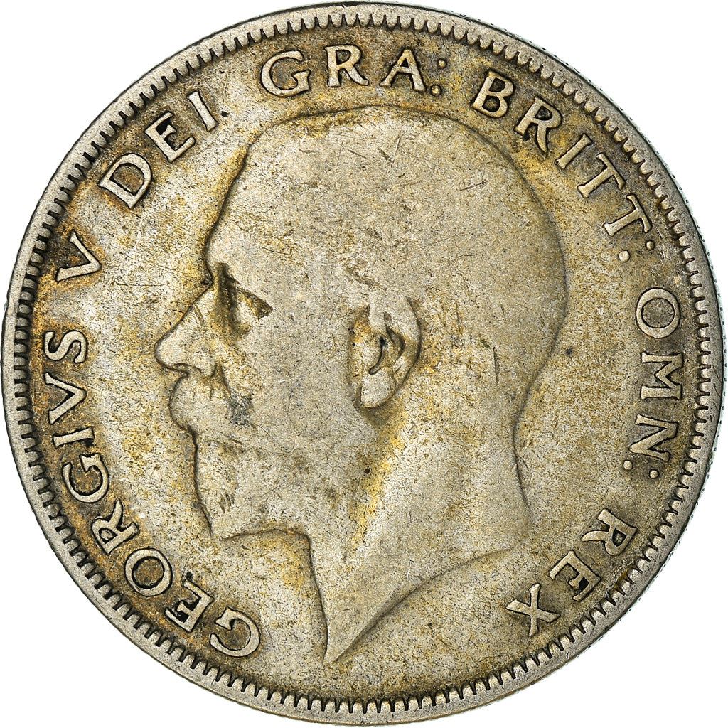 United Kingdom | 1/2 Crown Coin | George V | KM:835 | 1927 - 1936