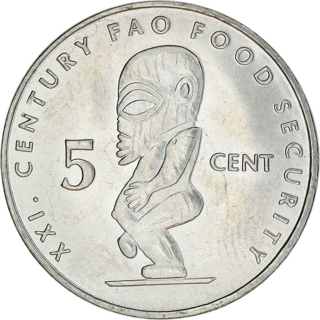 Cook Islands | 5 Cents Coin | Tangaroa | Km:369 | 2000