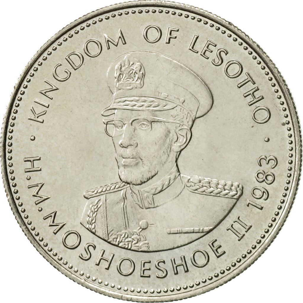 Lesotho | 50 Lisente Coin | Equestrian | Km:21 | 1979 - 1989
