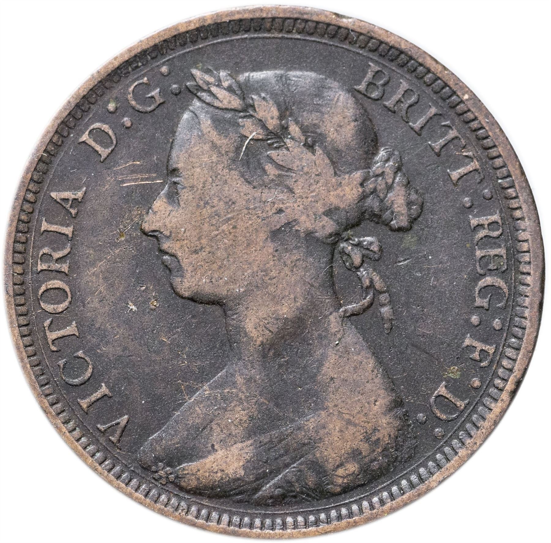 United Kingdom | 1/2 Penny Coin | Victoria | KM:754 | 1874 - 1894