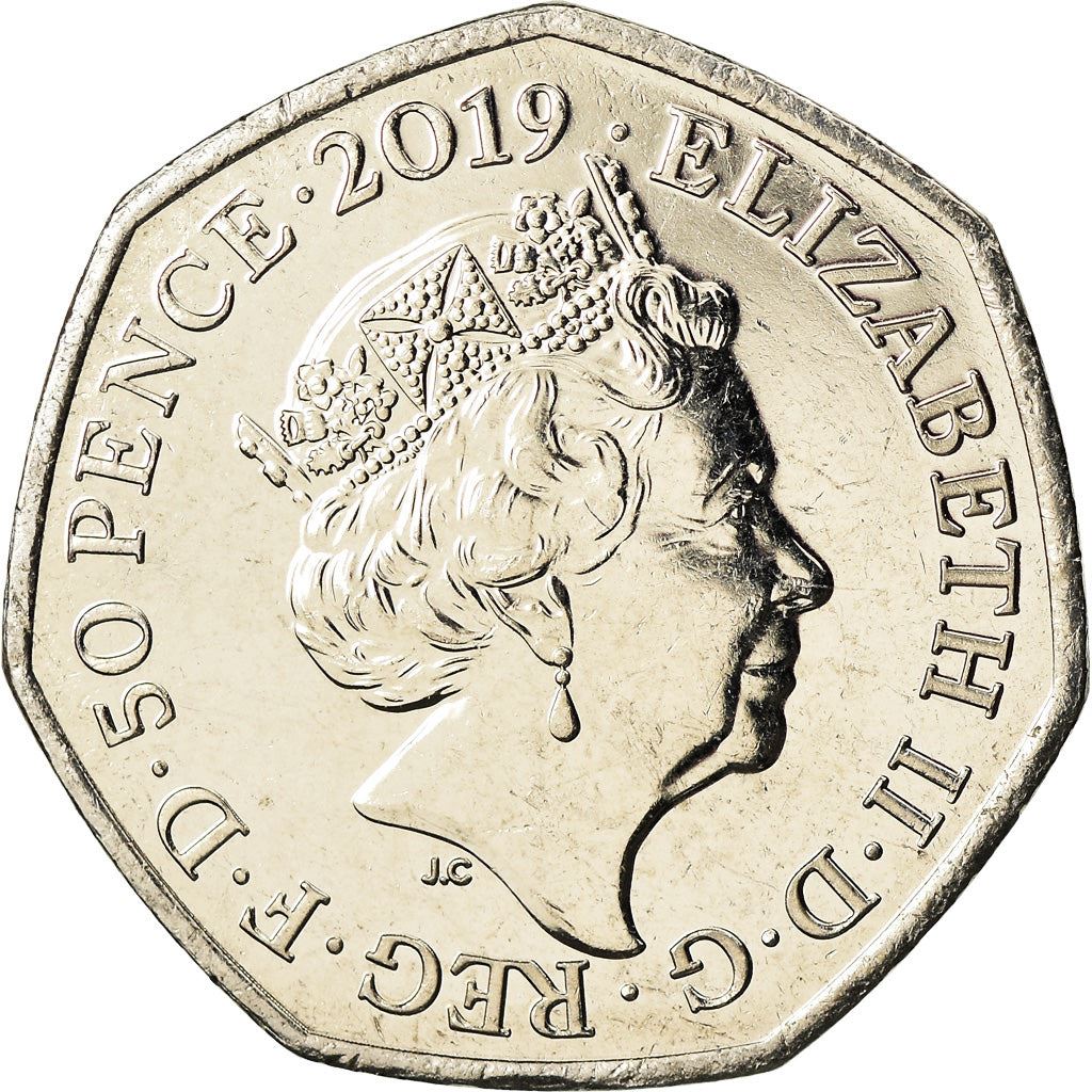 United Kingdom | 50 Pence Coin | Paddington | Km:1714 | 2019