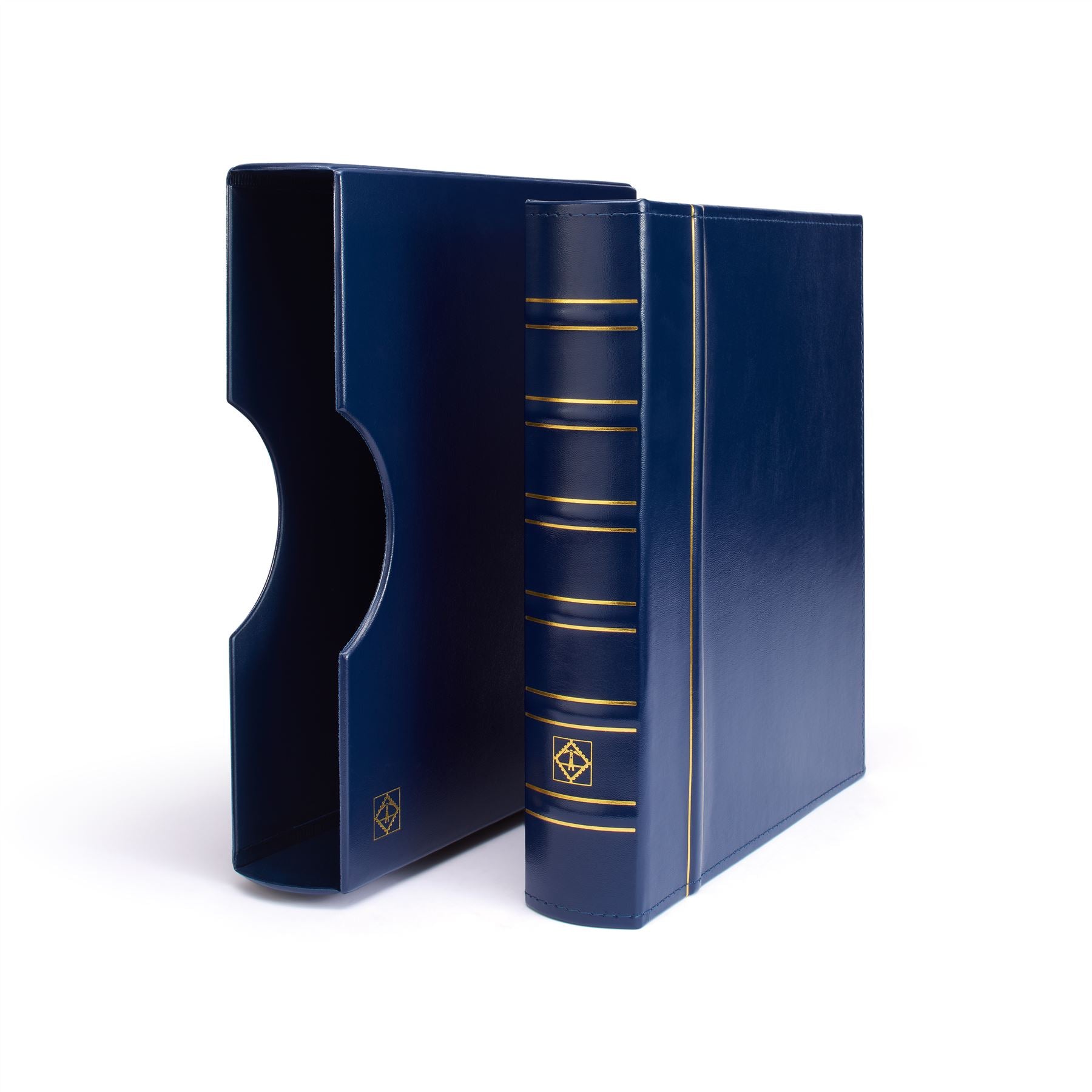GRANDE CLASSIC Ring Binder with Slipcase | Coin and Banknote Album | Up to 60 Sheet Capacity | 4 Color Options