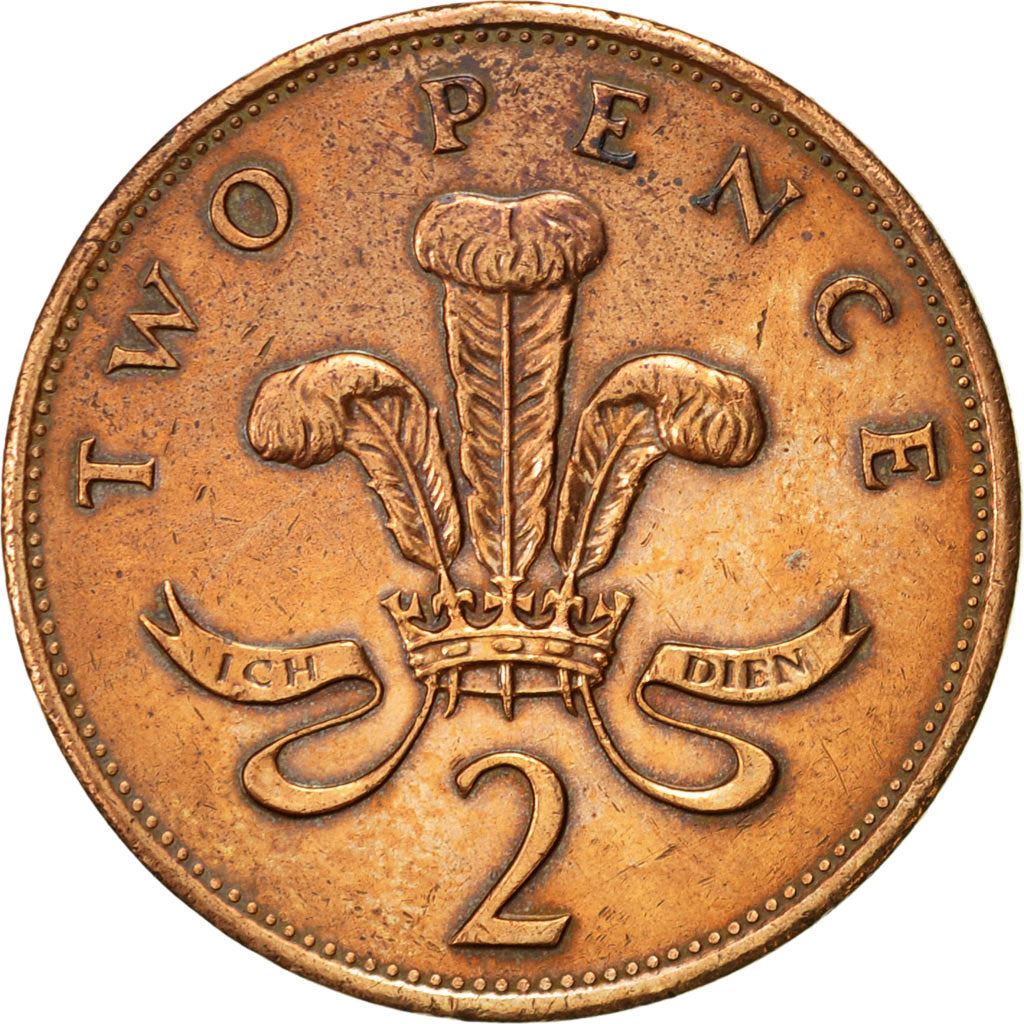 United Kingdom | 2 Pence Coin | Elizabeth II | Km:936 | 1985 - 1992