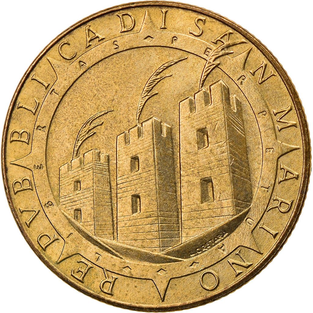 San Marino | 200 Lire Coin | Discovery of America | Km:285 | 1992