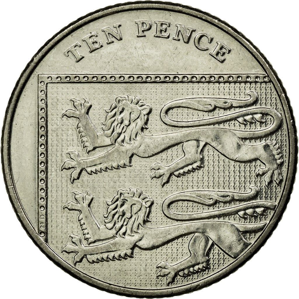United Kingdom | 10 Pence Coin | Elizabeth II | Km:1110D | 2011 - 2015
