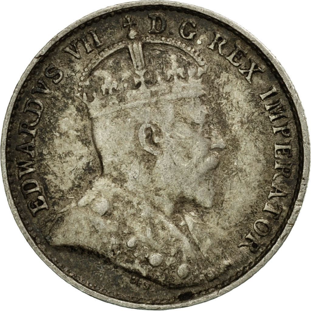 Kanada | 5 centų moneta | Sidabras | Vainikas | KM:13 | 1903–1910