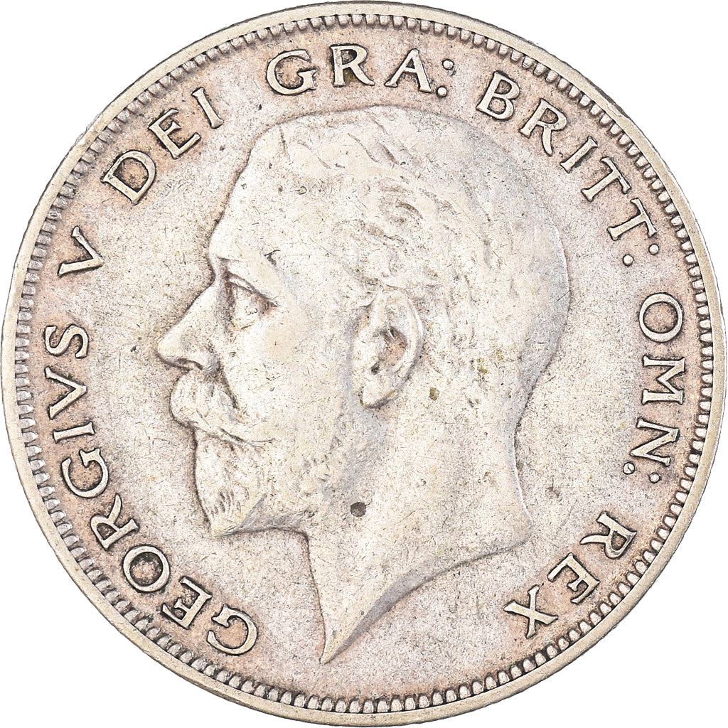 United Kingdom | 1/2 Crown Coin | George V | KM:835 | 1927 - 1936