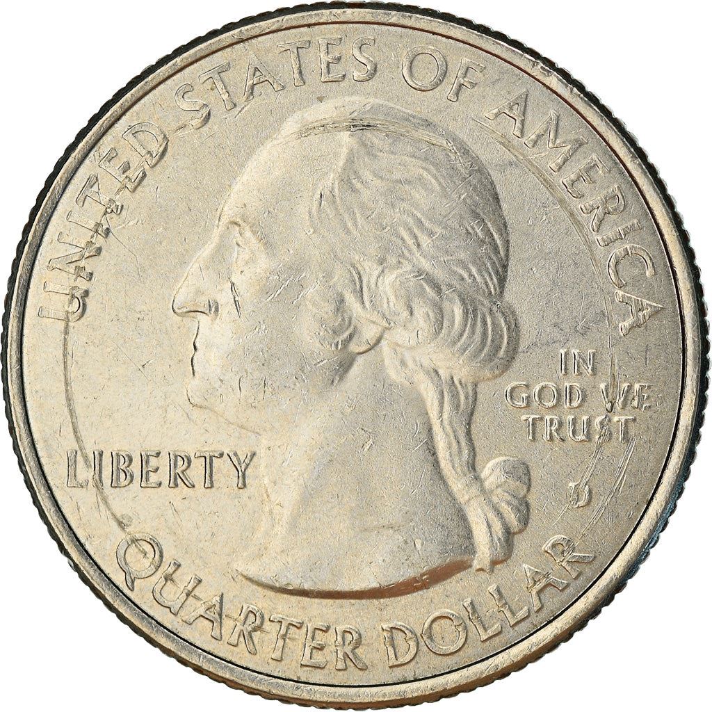 United States | 1/4 Dollar Coin | Great Basin Park | Km:544 | 2013