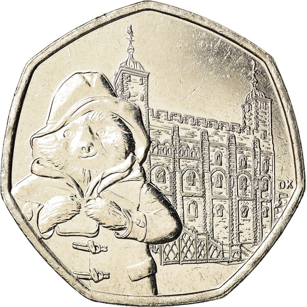 United Kingdom | 50 Pence Coin | Paddington | Km:1714 | 2019