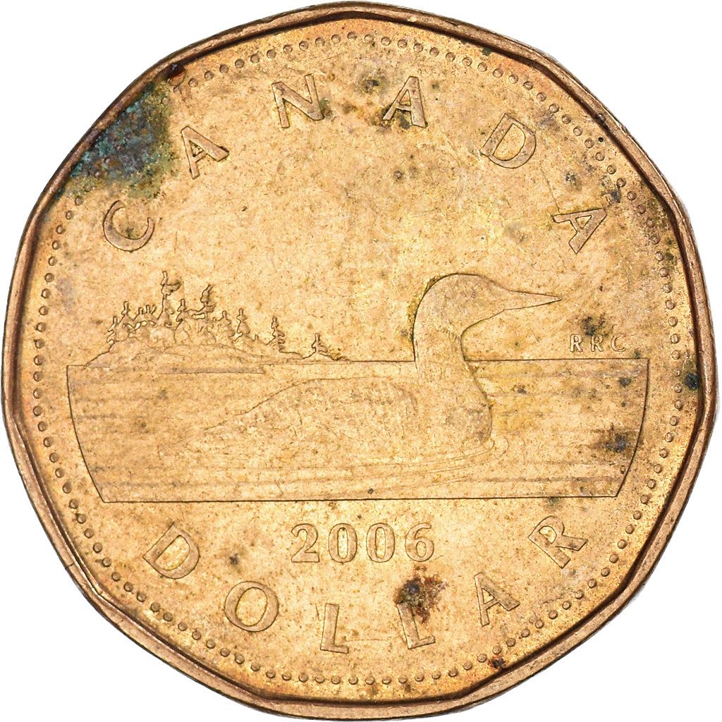Canada | 1 Dollar Coin | Lucky Loonie | Km:630 | 2006