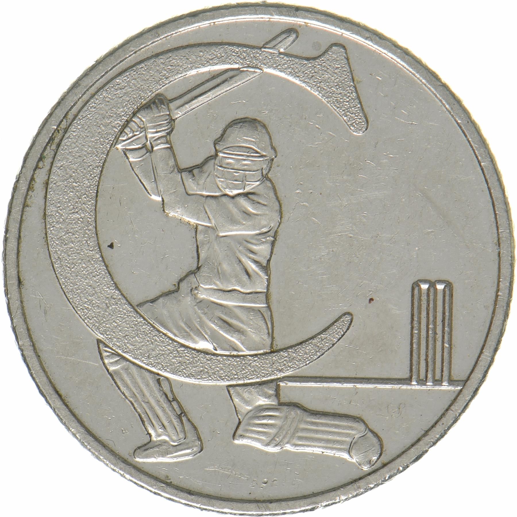 United Kingdom | 10 Pence Coin | Cricket | KM:1528 | 2018 - 2019