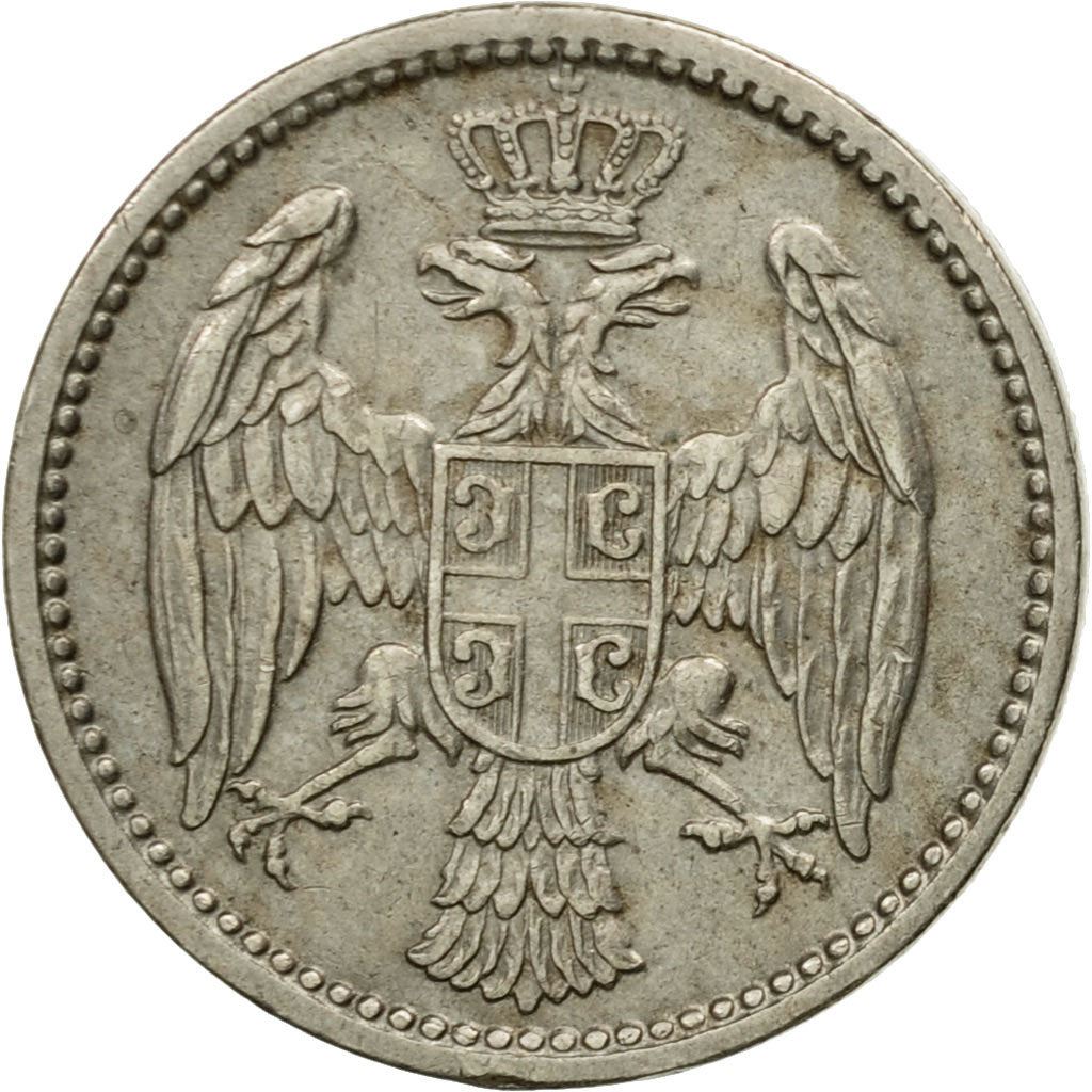Serbia 5 Para Coin | Crowned Heraldic Eagle | KM18 | 1883 - 1917