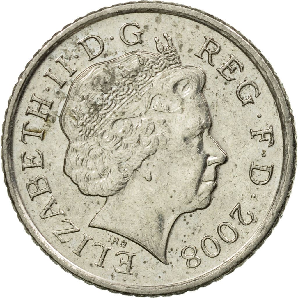 United Kingdom | 5 Pence Coin | Elizabeth II | Km:1109 | 2008 - 2010
