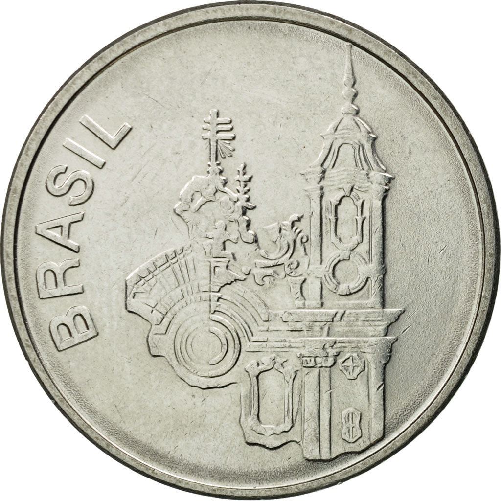 Brazil | 20 Cruzeiros Coin | Church of Saint Francis | Km:593 | 1985 - 1986